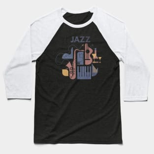 Jazz in the Gardens Baseball T-Shirt